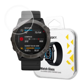 Hybrydowe szkło ochronne do Garmin Fenix 6X przezroczysty WOZINSKY