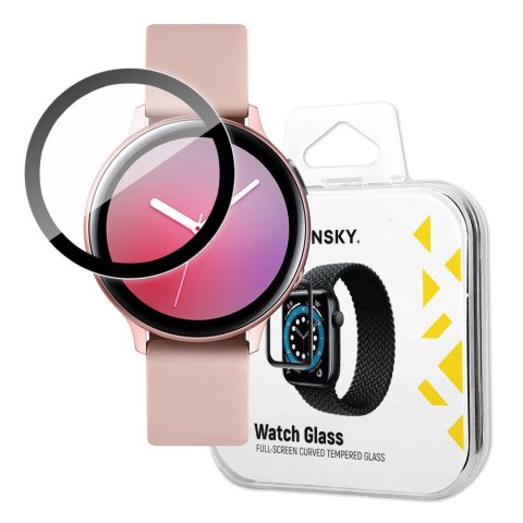 Hybrydowe szkło ochronne do Samsung Galaxy Watch Active 2 44mm czarny WOZINSKY