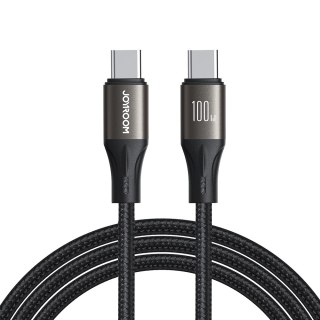 Kabel przewód USB-C 100W Light-Speed Series 1.2m czarny JOYROOM