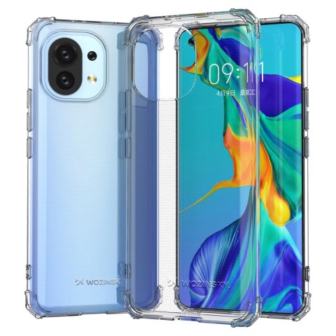 Pancerne etui do Xiaomi Mi 11 Anti Shock przezroczysty WOZINSKY