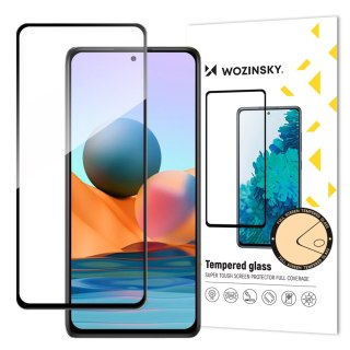 Szkło hartowane na cały ekran z ramką Xiaomi Redmi Note 12 Pro+ / Pro / 5G / 10 Pro / 12T / 12 T Pro / Mi 11i / Mi 11T / Mi 11T  WOZINSKY