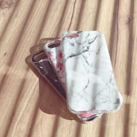 Żelowe etui pokrowiec marmur Samsung Galaxy M51 Marble różowy WOZINSKY