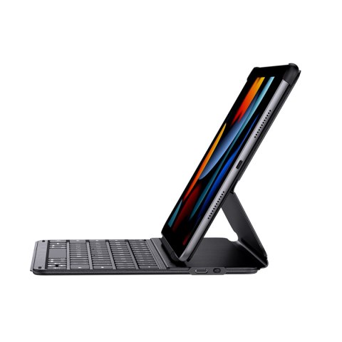 Etui z klawiaturą na iPad 10.2'' 2019-2021 + kabel USB-C Brilliance Series czarne BASEUS