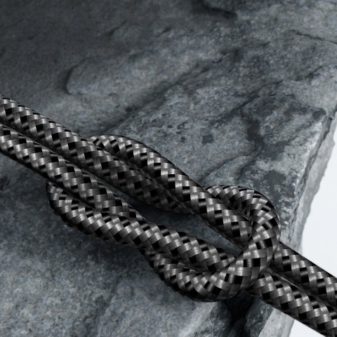 Kabel przewód MFI do iPhone USB - Lightning 2.4A 1.2m czarny ACEFAST