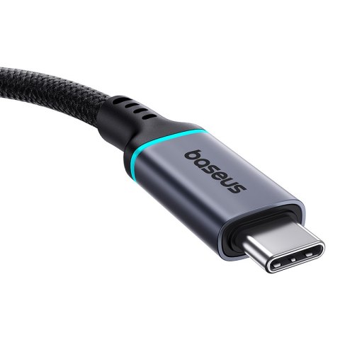 Przedłużacz kabla przewodu USB-C 10Gbps 0.5m czarny BASEUS