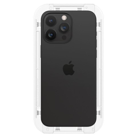 Szkło hartowane Glas.tR EZ Fit FC na iPhone 15 Pro czarne SPIGEN