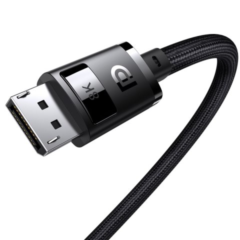 Kabel przewód High Definition Series DisplayPort 8K 60Hz 2m czarny BASEUS