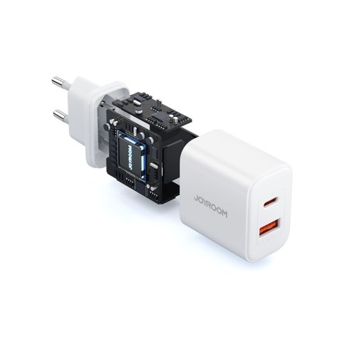 Szybka ładowarka sieciowa 20W USB-C USB-A + kabel do iPhone Lightning 1m JOYROOM