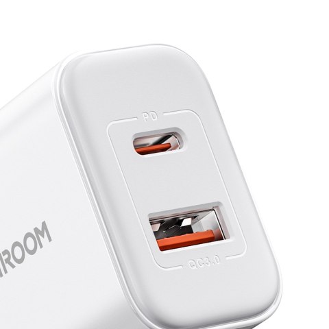 Szybka ładowarka sieciowa 20W USB-C USB-A + kabel do iPhone Lightning 1m JOYROOM