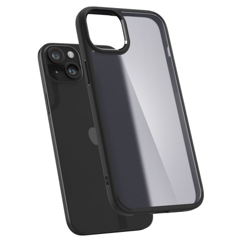 Etui Ultra Hybrid na iPhone 15 Plus czarne SPIGEN