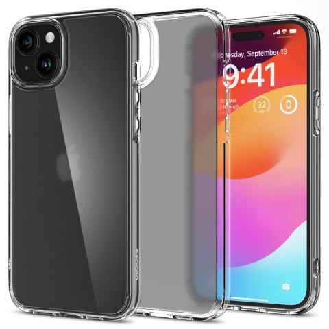 Etui Ultra Hybrid na iPhone 15 Plus przezroczyste SPIGEN