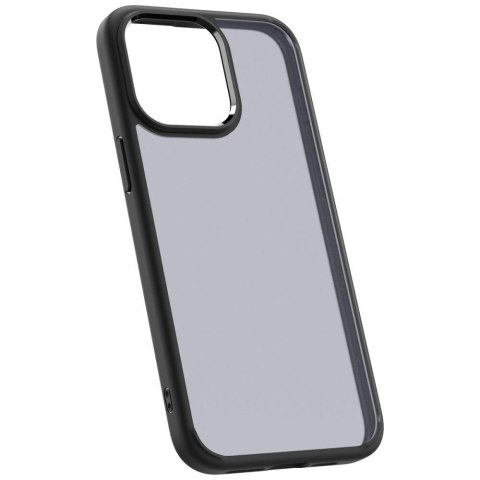 Etui Ultra Hybrid na iPhone 15 Pro Max przezroczysto-czarne SPIGEN