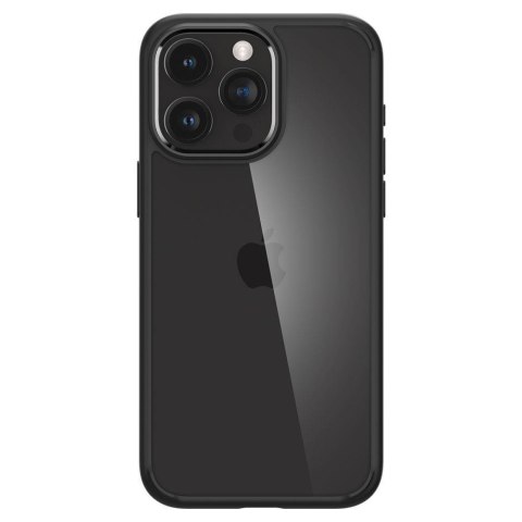 Etui Ultra Hybrid na iPhone 15 Pro czarny mat SPIGEN