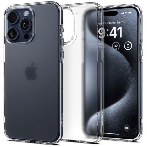 Etui Ultra Hybrid na iPhone 15 Pro przezroczyste SPIGEN