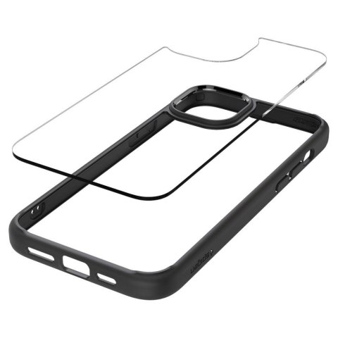 Etui Ultra Hybrid na iPhone 15 czarny mat SPIGEN