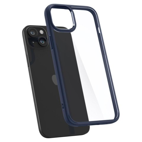 Etui Ultra Hybrid na iPhone 15 niebieskie SPIGEN