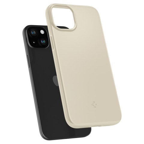 Etui ochronne do iPhone 15 Plus Thin Fit beżowe SPIGEN