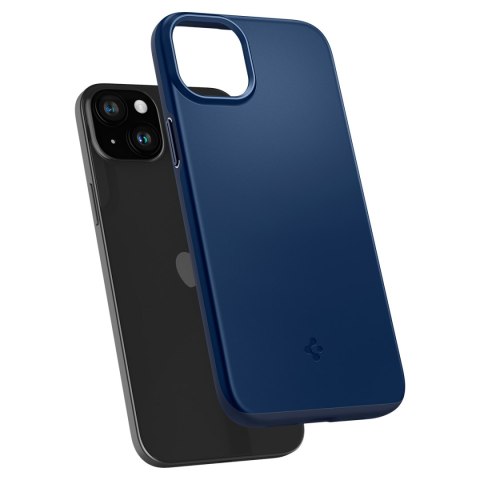 Etui ochronne do iPhone 15 Plus Thin Fit niebieskie SPIGEN