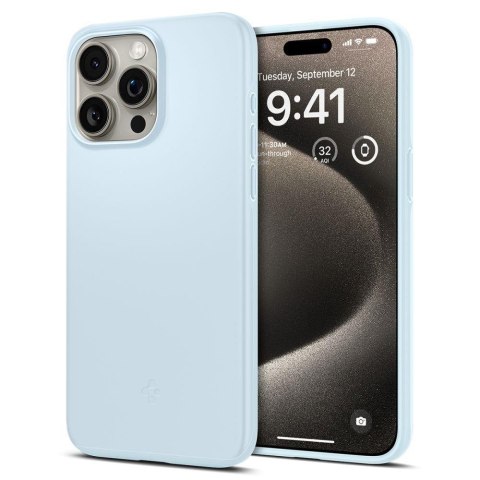 Etui ochronne do iPhone 15 Pro Max Thin Fit jasnoniebieskie SPIGEN