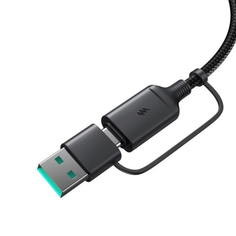 Bezprzewodowa ładowarka magnetyczna 15W z kablem USB / USB-C czarna JOYROOM