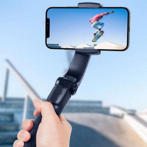 Gimbal selfie stick i podstawka do telefonu Spigen S610W Bluetooth czarny SPIGEN