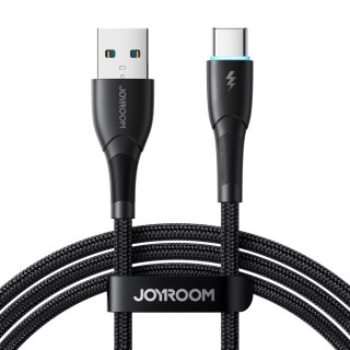 Kabel przewód Starry Series USB-A - USB-C 3A 1m czarny JOYROOM