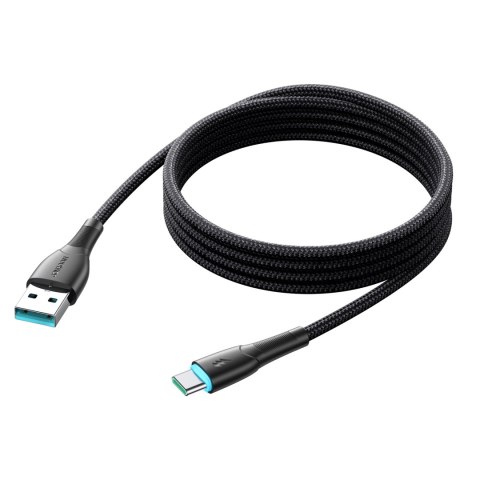 Kabel przewód Starry Series USB-A - USB-C 3A 1m czarny JOYROOM