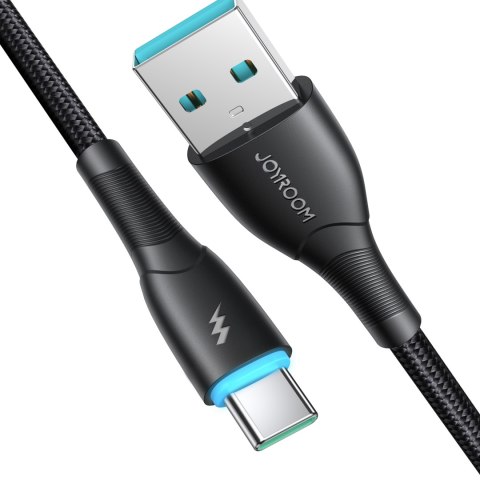 Kabel przewód Starry Series USB-A - USB-C 3A 1m czarny JOYROOM