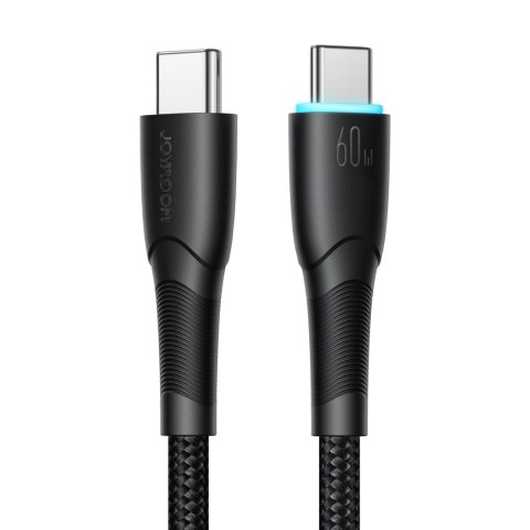 Kabel przewód Starry Series USB-C - USB-C 60W 1m czarny JOYROOM