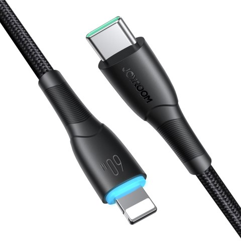 Kabel przewód Starry Series USB-C - USB-C 60W 1m czarny JOYROOM