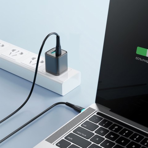 Kabel przewód Starry Series USB-C - USB-C 60W 1m czarny JOYROOM