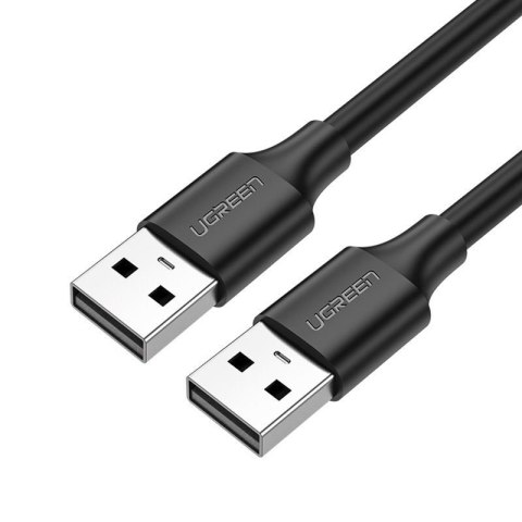 Kabel przewód USB - USB 2.0 1m czarny UGREEN