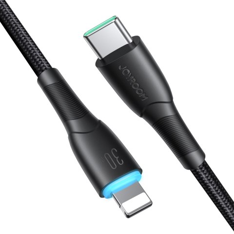 Kabel przewód do iPhone Starry Series USB-C - Lightning 30W 1m czarny JOYROOM