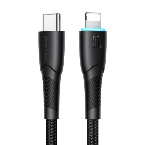 Kabel przewód do iPhone Starry Series USB-C - Lightning 30W 1m czarny JOYROOM