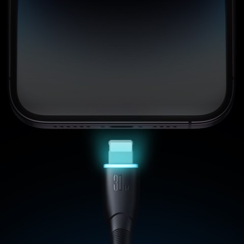 Kabel przewód do iPhone Starry Series USB-C - Lightning 30W 1m czarny JOYROOM