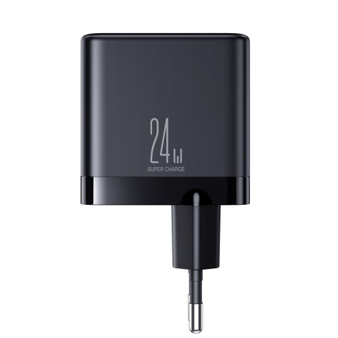 Ładowarka sieciowa 4x USB-A 24W 4.8A czarna JOYROOM