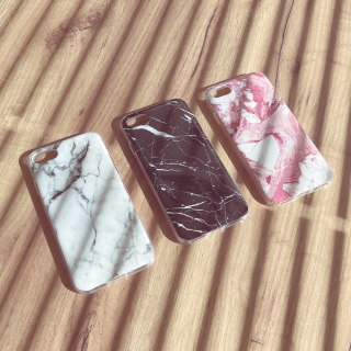 Marble żelowe etui pokrowiec marmur Xiaomi Mi 10 Lite różowy WOZINSKY