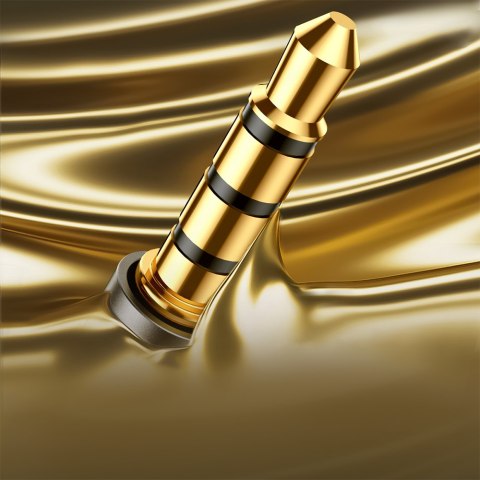 Przedłużacz kabla przewodu Audio Stereo AUX 3.5mm mini jack 1.2m czarny JOYROOM