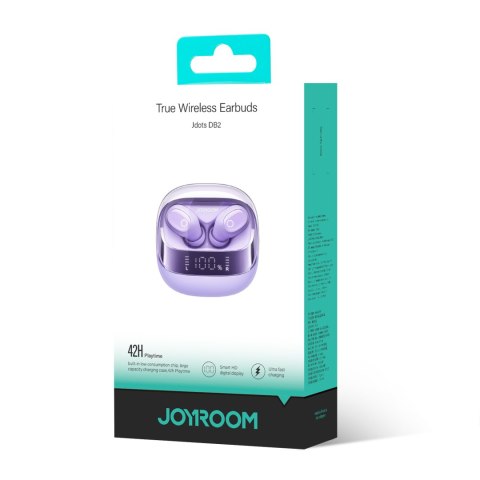 Słuchawki bezprzewodowe Bluetooth Jdots Series JR-DB2 fioletowy JOYROOM