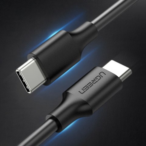 Kabel przewód USB-C do ładowania i transferu danych 3A 3m czarny UGREEN