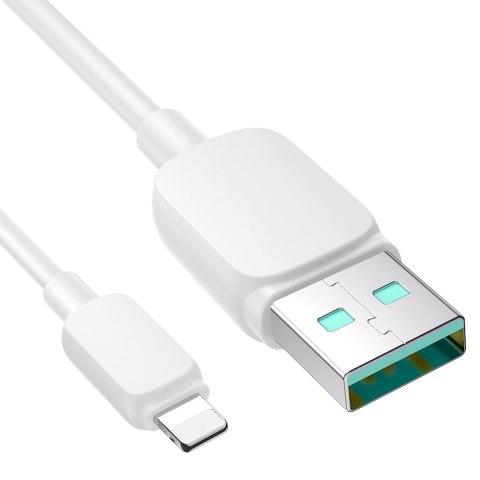 Kabel przewód do iPhone Lightning - USB 2.4A 1.2m biały JOYROOM