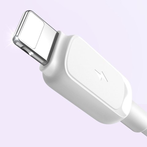 Kabel przewód do iPhone Lightning - USB 2.4A 1.2m biały JOYROOM