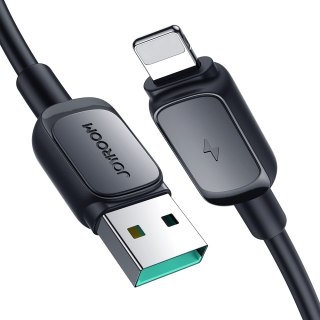 Kabel przewód do iPhone Lightning - USB 2.4A 1.2m czarny JOYROOM