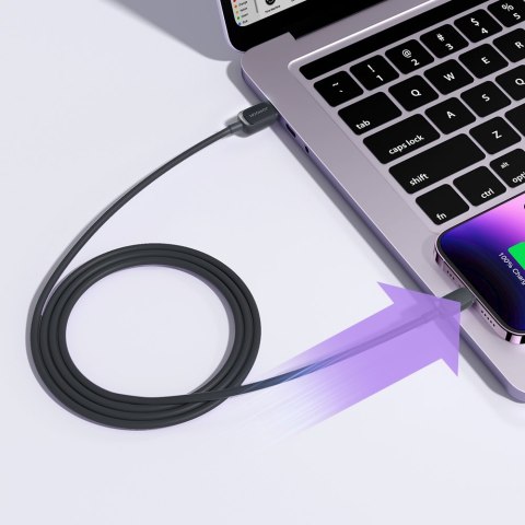 Kabel przewód do iPhone Lightning - USB 2.4A 1.2m czarny JOYROOM