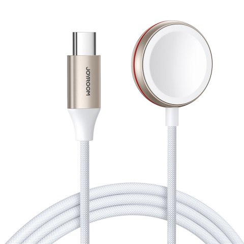 Ładowarka indukcyjna do Apple Watch USB-C 1.2m biały JOYROOM