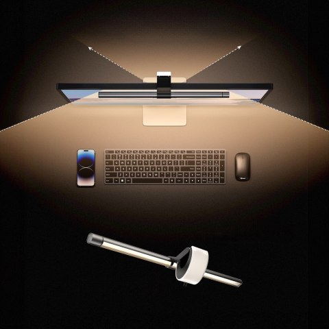Lampka LED na ekran monitor komputera z podświetleniem tylnym 2700K-6500K szara CHOETECH