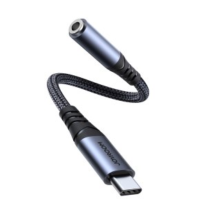 Przejściówka adapter DAC USB-C do mini jack 3.5mm czarny JOYROOM