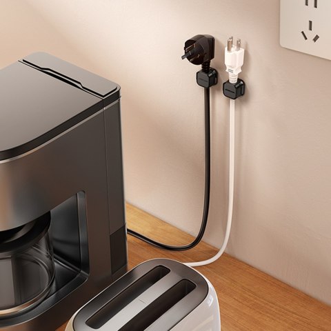 Uchwyt organizer do kabli i przewodów magnetyczny czarny - ZESTAW 3 szt. JOYROOM