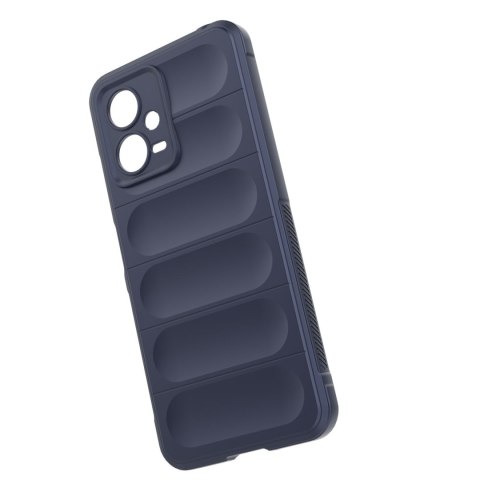 Etui elastyczny pokrowiec do Xiaomi Redmi Note 12 5G / Poco X5 5G Magic Shield Case niebieski HURTEL