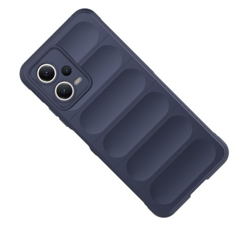 Etui elastyczny pokrowiec do Xiaomi Redmi Note 12 5G / Poco X5 5G Magic Shield Case niebieski HURTEL